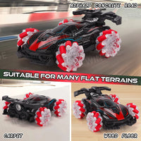 HKM-869395 4WD 2.4G Remote Control Drift Car with Gesture Sensing, High-Speed Features, Smoke, Music & Lights