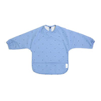 HKM-621779 SS24 Customized Leak Proof Washable Waterproof Feeding Baby Bib PU Big Pocket Polyester