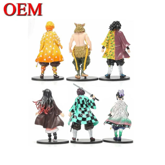 KTX-699411 Custom Demon Slayer Anime Action Figure – 9 Unique Styles for Collectors