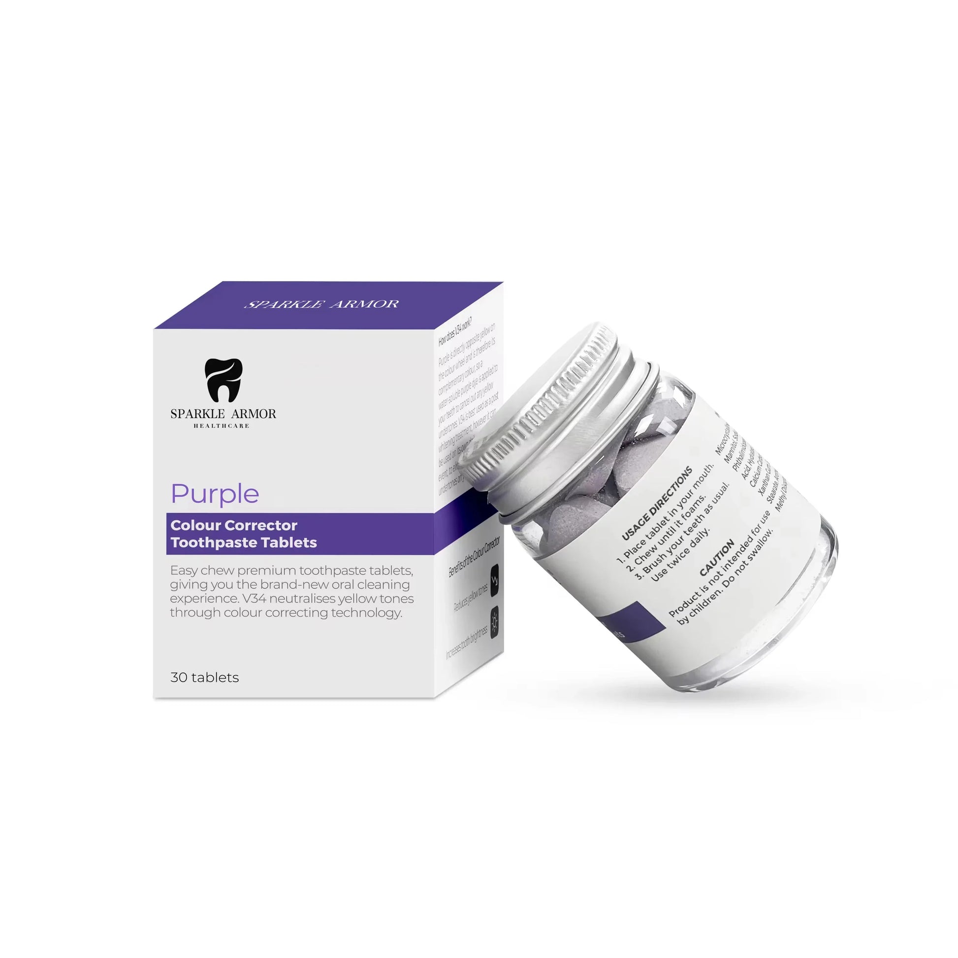 HKM-471379 Eco-Friendly Mint Toothpaste Tablets for Herbal Whitening and Colour Correction