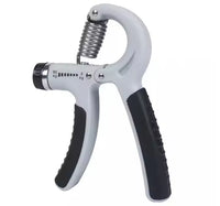 HKM-387283 Adjustable Grip Strength Trainer with Silicone and Metal for Finger Exercise and Massage