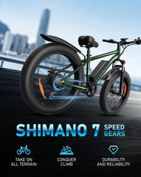 HKM-8010707 Adult Electric Bicycle Featuring 1000W Motor, 20 MPH Top Speed, 48V System and 48V 15.0Ah Battery for Daily Commuting