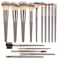 HKM-931283 Makeup Brush Set - 3 to 20 Pcs Soft Synthetic Hair Tools for Foundation, Eyeshadow, Blush, Highlighter, and Concealer