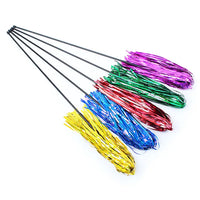 HKM-177811 Colorful Ribbon Cat Teaser Wand Toy for Engaging Feline Playtime