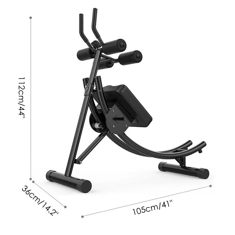 HKM-714963 Adjustable Fitness Bench with Foldable Design and Abdominal Roller Machine