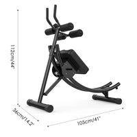 HKM-714963 Adjustable Fitness Bench with Foldable Design and Abdominal Roller Machine