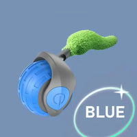 HKM-029779 Automatic Electric Pet Toy Ball with Tail for Cats and Dogs