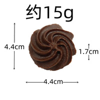 KI liangpeng simulated food, cookies, PVC cookie models, personalized decorative items, Daoying student small gift
