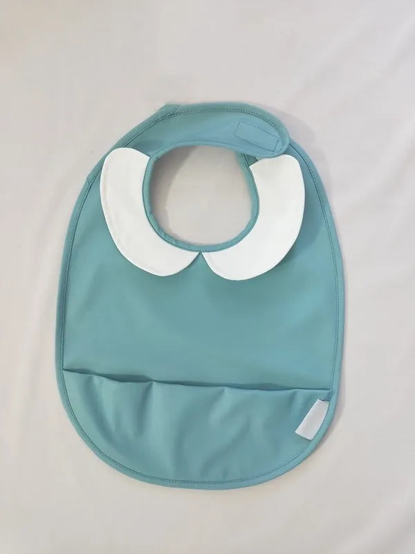 HKM-654547 Hot Selling Waterproof Baby Bibs Children's Smocked Clothing With Pocket Play Lace Baby Bibs