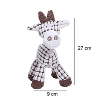 HKM-815059 Interactive Chew Toy for Dogs – Funny Animal Shape Squeaker Puppy Training Accessory