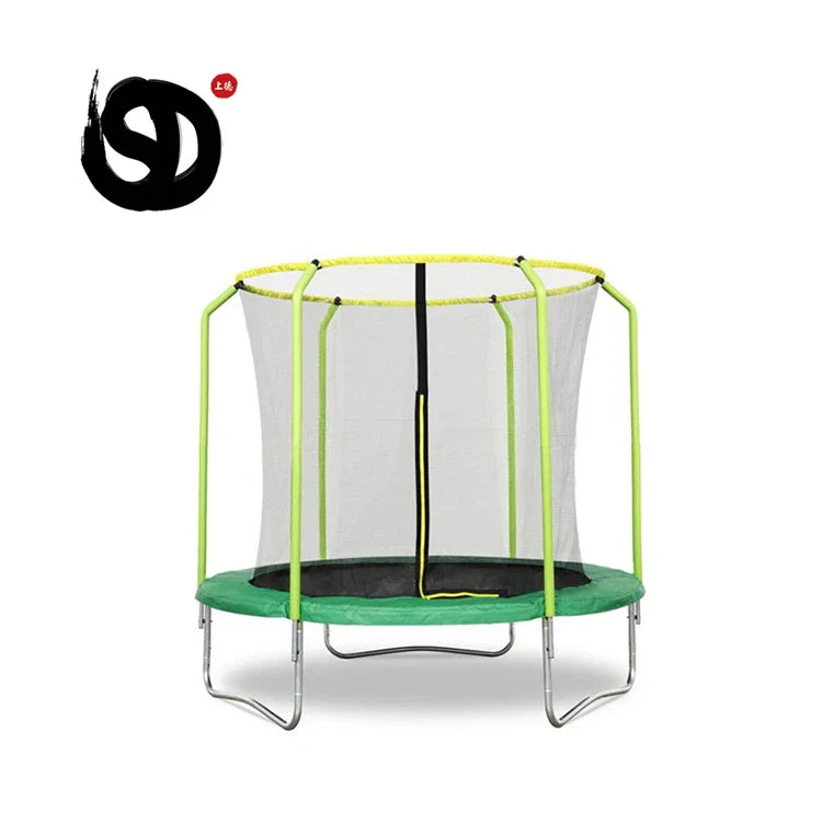 HKM-191827 15ft Outdoor Trampoline with Soft Edges for Safe Jumping Fun