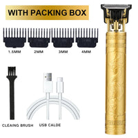 HKM-717715 Rechargeable Electric Hair Clipper and Beard Trimmer for Professional Use
