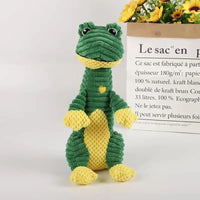 HKM-323539 Durable Plush Dog Chew Toy with Squeaker for Active Play