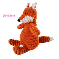 HKM-225235 Durable Animal-Shaped Chew Toy for Dogs - Squeaky Plush Training Accessory