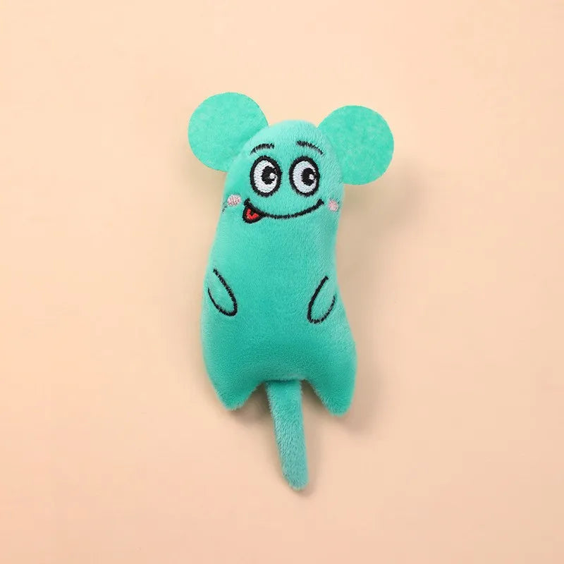 HKM-602643 Interactive Catnip Mouse Toy for Cats - Plush, Bite-Resistant Design