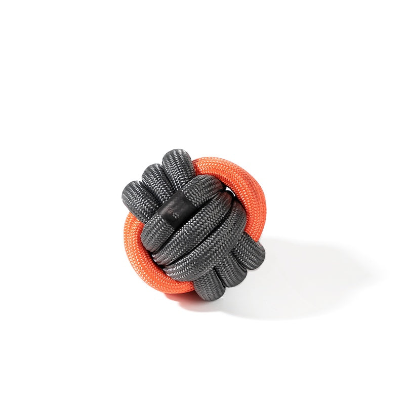 HKM-0000061 Dog Knot Toy for Small and Medium Breeds - Cotton Thread Ice Cream Ball Design