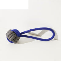 HKM-0000061 Dog Knot Toy for Small and Medium Breeds - Cotton Thread Ice Cream Ball Design