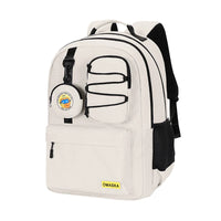 HKM-000019 Women’s 17-Inch College Laptop Backpack for Students with Multiple Compartments