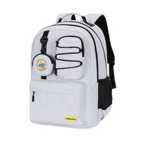 HKM-000019 Women’s 17-Inch College Laptop Backpack for Students with Multiple Compartments