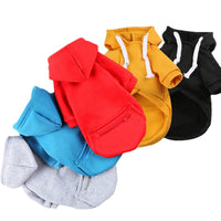 HKM-0000317 Cozy Zipper Pocket Sweater for Dogs & Cats - Warm Polyester Knit in Various Sizes