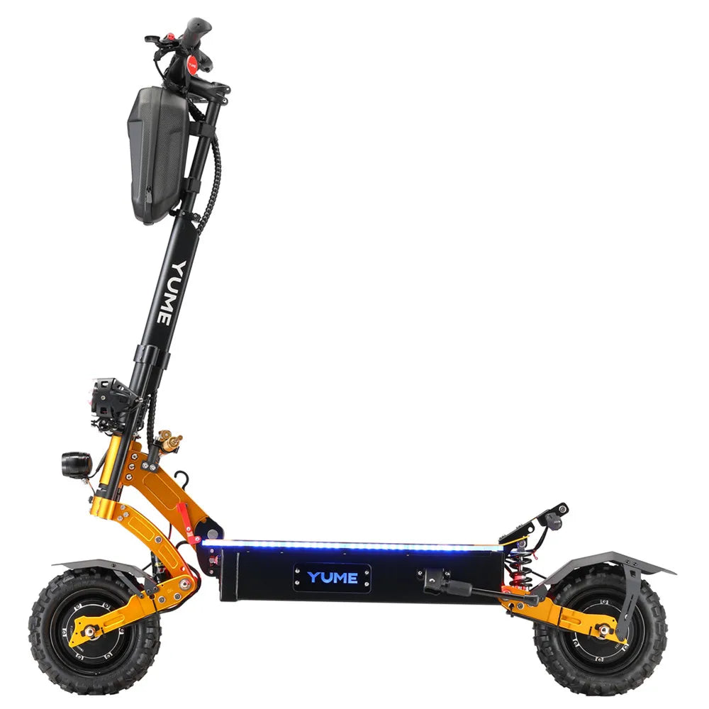 HKM-000147 Electric Foldable Scooter with Dual Motor, 11 Inch Fat Tires, 250W, 60V Lithium Battery, Max Speed 25/45 km/h, Hydraulic Disc Brakes, App Control