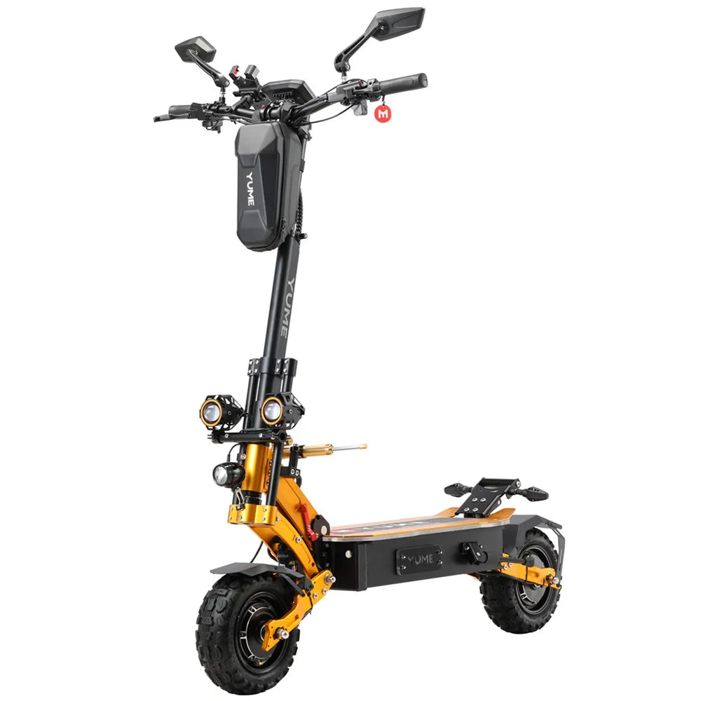 HKM-000147 Electric Foldable Scooter with Dual Motor, 11 Inch Fat Tires, 250W, 60V Lithium Battery, Max Speed 25/45 km/h, Hydraulic Disc Brakes, App Control