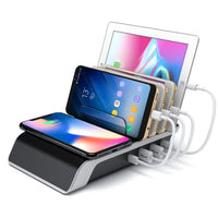 HKM-000339 Universal Tablet and Mobile Phone Charging Stand Base - Durable ABS Material, Compact Design