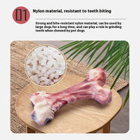 HKM-0003645 Durable Nylon Chew Toy for Medium to Large Dogs - Bite-Resistant Nibbling Toy