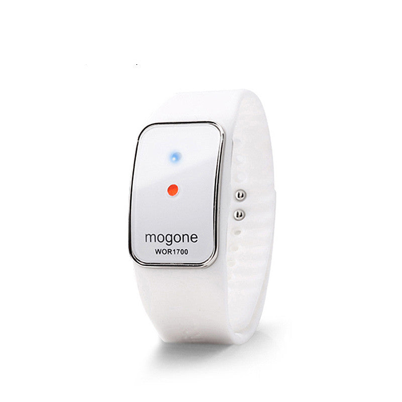 HKM-000467 Outdoor Electronic Mosquito Repellent with Stainless Steel, Silicone, and Acrylic Components