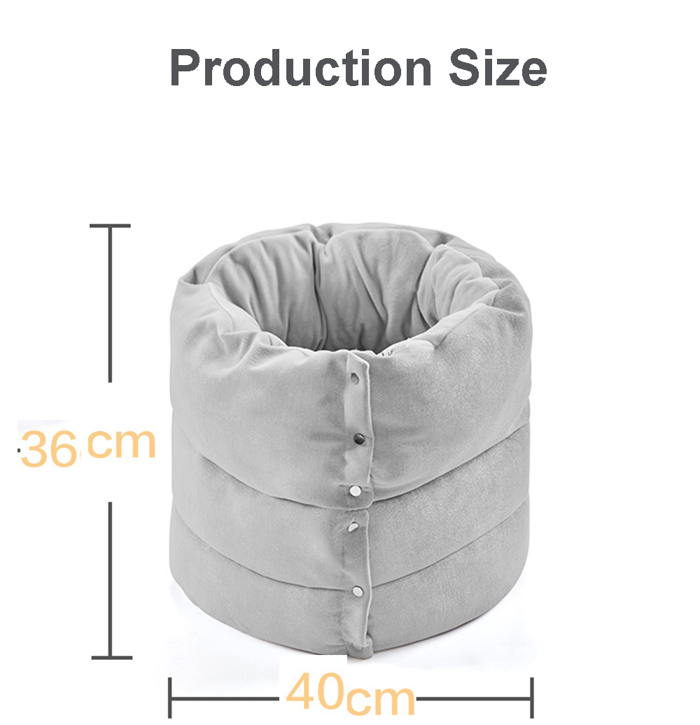 HKM-0005053 Cylindrical Multifunctional Pet Bed ¨C Cozy All-Season Cat House with Removable Plush Interior
