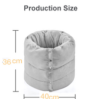 HKM-0005053 Cylindrical Multifunctional Pet Bed ¨C Cozy All-Season Cat House with Removable Plush Interior