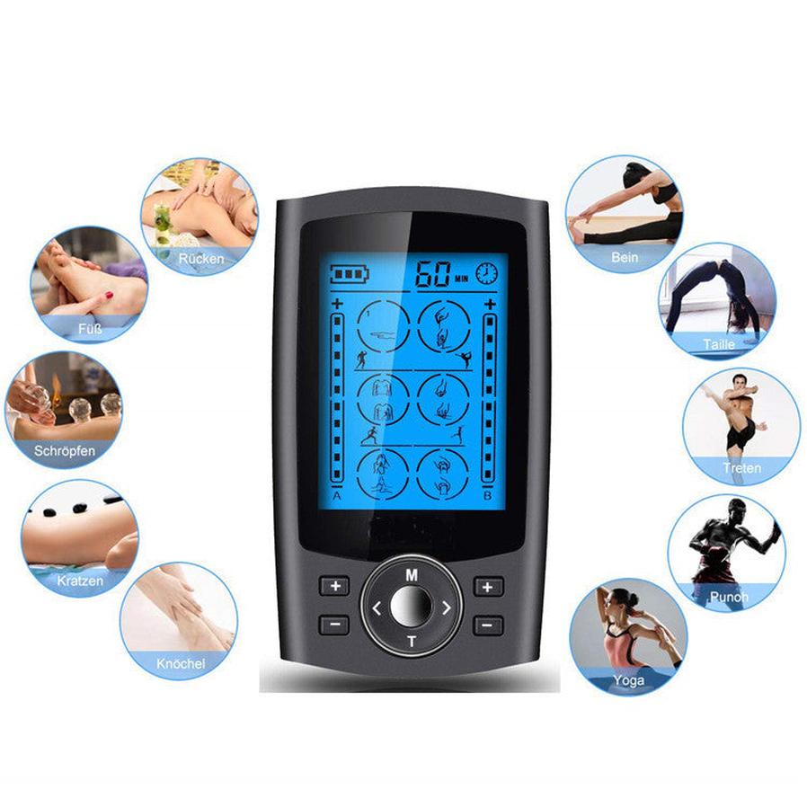 HKM-000851 Rechargeable Multi-Functional Cervical EMS Pulse Massager for Head, Neck, Back, and More