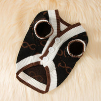 HKM-0008765 Warm Knitted Sweater for Dogs in Stylish Design - Available in Multiple Sizes