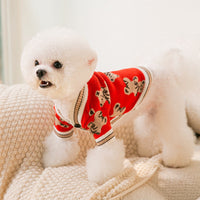HKM-0008765 Warm Knitted Sweater for Dogs in Stylish Design - Available in Multiple Sizes