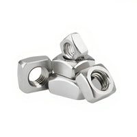 HKM-000979 Stainless Steel Square Nuts DIN 557 for M3, M5, M6, M8, M10, M12 Bolts Fixing