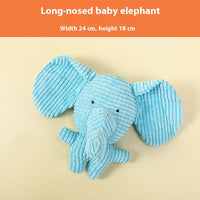 HKM-0010429 Puppy Plush Toy - Bite-Resistant Molar Relief with Multiple Color Options
