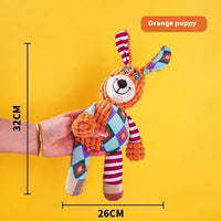 HKM-0010429 Puppy Plush Toy - Bite-Resistant Molar Relief with Multiple Color Options