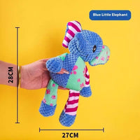 HKM-0010429 Puppy Plush Toy - Bite-Resistant Molar Relief with Multiple Color Options