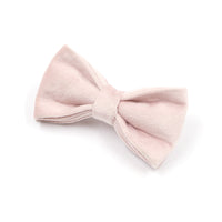 HKM-0010557 Pink Velvet Dog Collar and Leash Set with Bow Knot and Garbage Bag Holder