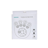 HKM-0010941 Pet Slow Feeder Dog Bowl in Pink, Green, and Blue - Interactive Turntable Design for Engaging Mealtime