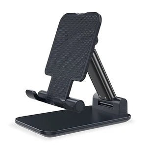 HKM-001171 Adjustable Mobile Phone Stand with Non-Slip Silicone Base and Alloy Support Rod