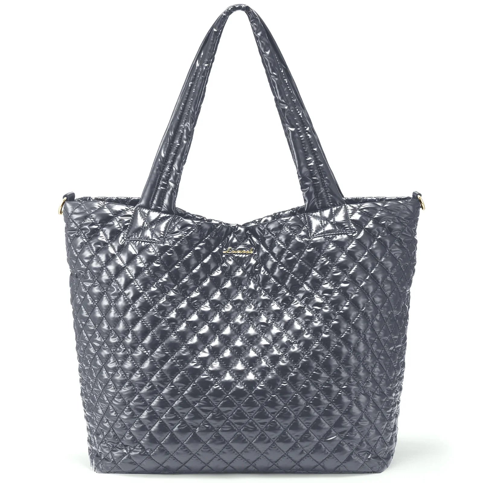 HKM-001491 Spacious 50L Tote Bag with Wet Pocket - Versatile Travel Handbag for Work and Gym