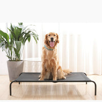 HKM-0015165 Washable Removable Pet Bed with Steel Frame and Oxford Cloth, Suitable for Pets Up to 15kg