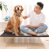 HKM-0015165 Washable Removable Pet Bed with Steel Frame and Oxford Cloth, Suitable for Pets Up to 15kg
