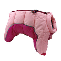 HKM-0016189 Cozy Waterproof Cotton Jacket for Small Dogs - Winter Dog Coat for Pets
