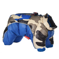 HKM-0016189 Cozy Waterproof Cotton Jacket for Small Dogs - Winter Dog Coat for Pets