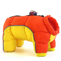 HKM-0016189 Cozy Waterproof Cotton Jacket for Small Dogs - Winter Dog Coat for Pets