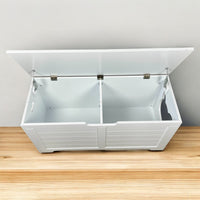 HKM-0020157 Multi-Purpose Top Open Cat Litter Box with Fence Cover - 39.4 Inch Classic Design