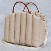 HKM-0021309 Portable Pet Carrier for Car Travel - Available in Light Khaki, Dark Khaki, Black, and Light Gray with Optional Escape-Proof Rope