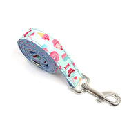 HKM-0022077 Cartoon Macaron Pet Collar and Leash Set for Large Dogs ¨C Stylish and Durable Dog Walking Gear